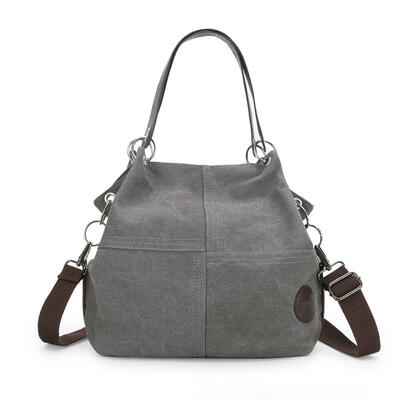 

Women Canvas Shoulder Bag Handbag Crossbody Bags Casual Stitching Tote