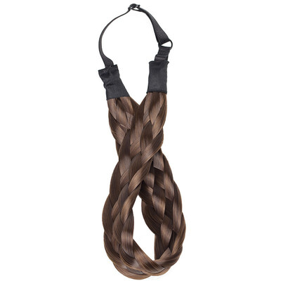 

Fashion Womens Braided Plaited Elastic Cord Headband Hair Band Accessory Durable&Useful
