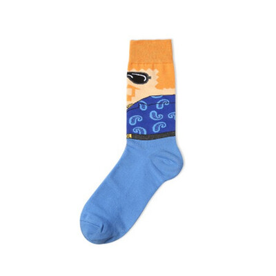 

Euro Style Family members Funny Patterned Ins Cute Socks Cotton Casual Hipster Socks Colored Men&Women Sox