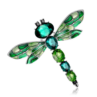 

Eye-catching Rhinestone Dragonfly Brooch Pin Decorative Garment Accessories Animal Brooch