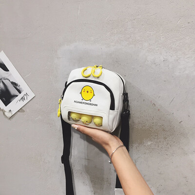

Sen Department of the ocean Messenger bag cute small bag handbag 2019 new fashion canvas bag wild ins shoulder bag