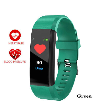 

ID115plus Bluetooth Sports Smart Watch OLED Heart Rate Sport Bracelet Pedometer Tracker