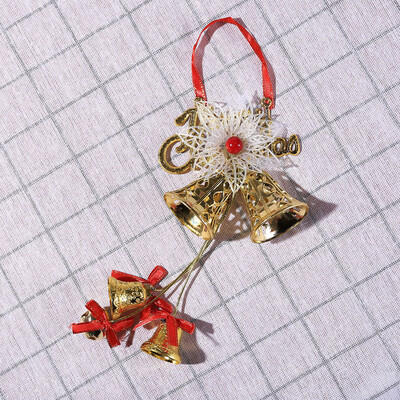 

Toponeto Plastic Christmas Bell Pendants Xmas Tree Hanging Ornament Party Decor