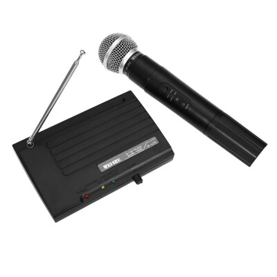 

WEISRE SH - 200 Professional Karaoke Wireless Handheld VHF Transmitter Microphone Set