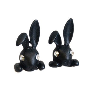 

New Arrivals Harajuku Ear Studs Bunny Ears Piercing Earrings Alloy Accessories