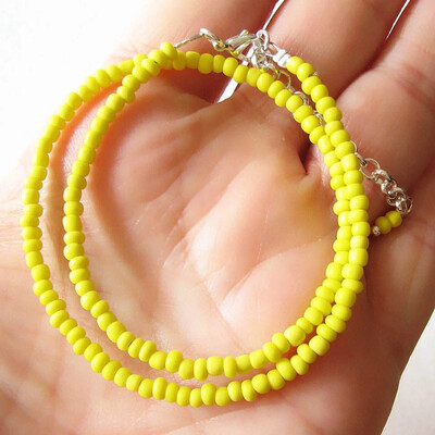 

Bohemian Handmade Rainbow Beads Choker Necklace Candy Color Bead Satellite Necklace Women Fashion Jewelry Necklaces 2019