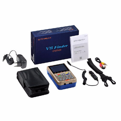 

GTMEDIA TV Signal Finder Meter DVB-SS2S2X HD Digital Meter 35-inch LCD Dispaly 3000mAh Battery