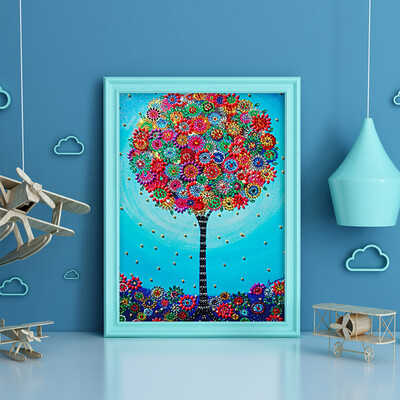 

Toponeto DIY Full Diamond Cartoon Painting Special Diamond Shaped Rhinestone Embroidery