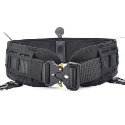 

Multifunctional Cummerbund with Tactical Quick Release Belt Military Waist Band for Outdoor Training Military Combat Hunting