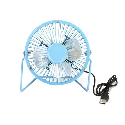 

Metal Portable 4 inch USB Powered Fan Office Desk Mini Fan Powerful Wind for PC Laptop Notebook