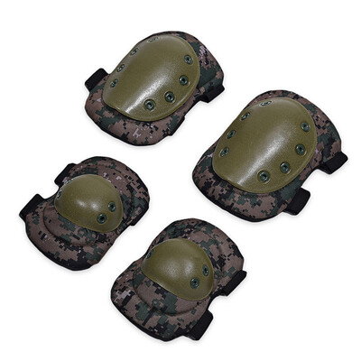 

4pcs Elbow Guard Kneepad Tactical Protective Gear
