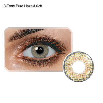

1Pair 145mm DIA Unisex Fashion Blue Green Honey Brown Gray Colour Contact Lens