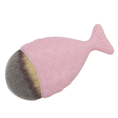 

〖Follure〗Fish Scale Makeup Brush Fishtail Bottom Brush Powder Blush Makeup Cosmetic Brush