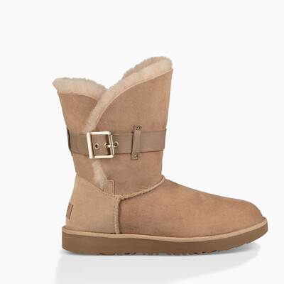 

Womens Sulana Short Fashion Boot sheepskin keep warm in winter combat boot