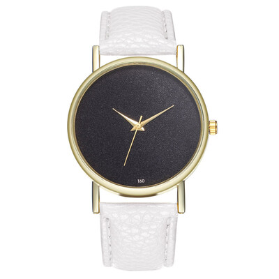 

Hot New Fashion Watches Women Men Lovers Watch Leather Quartz Wristwatch Female Male Clocks Relogio Feminino DropShipping &Ff