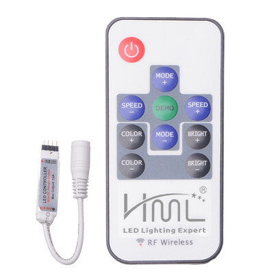 

HML 10Keys RF Remote Control for RGB LED Strip Light