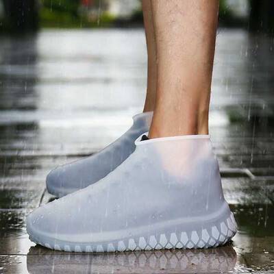 

Men Women Waterproof Shoes Cover Silicone Non-Slip Rain Boots Shoes Protectors
