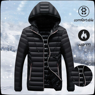 

Toponeto Men Winter Hooded Softshell for Windproof&Waterproof Soft Coat Shell Jacket