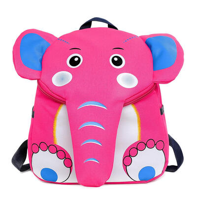 

3D Cute Cartoon Elephant Oxford Cloth Kids School Bag Kindergarten Satchel