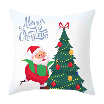 

Siaonvr Christmas Pillow Cover Decor Pillow Case Sofa Waist Throw Cushion Cover