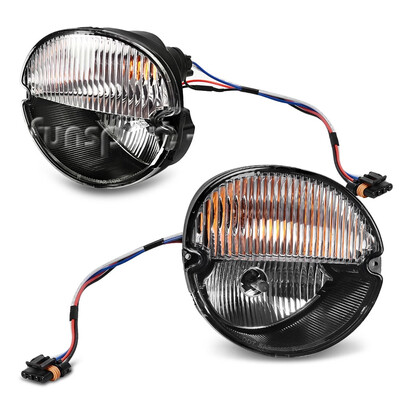 

for 2004-2008 Pontiac Grand Prix Clear Front Bumper Fog Lights LampsBulbs PAIR
