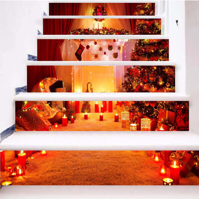 

Tailored DIY Steps Sticker Removable Stair Sticker Home Christmas Decor