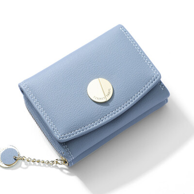

Tailored Women Short Wallets Mini Money Purses Small Fold Female Coin Purse Card Holder