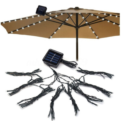 

Gobestart 72LED Patio Umbrella Lights Waterproof Outdoor String Lights Solar