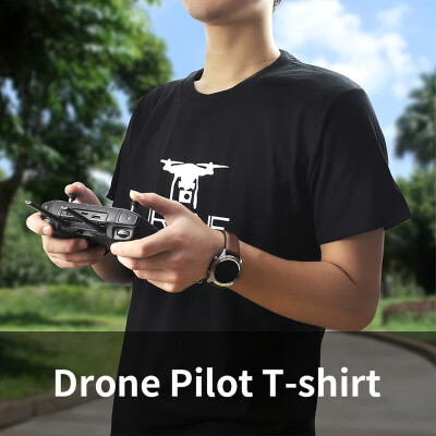 

STARTRC Drone Pilot T-Shirt 100 Pure Cotton Short Sleeve Shirt for RC Drone Fans Profession Lovers