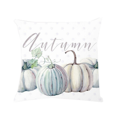 

〖Follure〗Halloween Christmas Pumpkin Square Super Soft Throw Pillow Case Cushion Cover