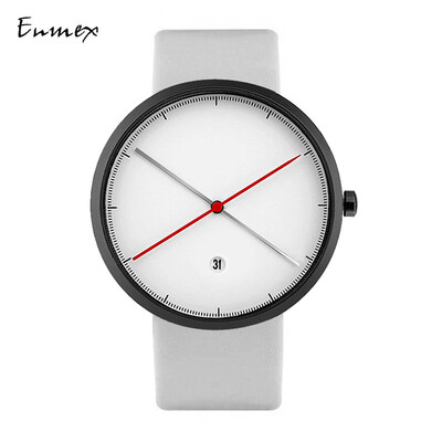 

Tanabata Gift Enmex Creative Design Minimal Two-pin European&American Style Watches Bauhaus Style Watches