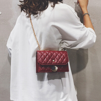 

Sen Department bag female bag 2019 new wave fashion chain shoulder bag summer small fresh wild ins Messenger bag