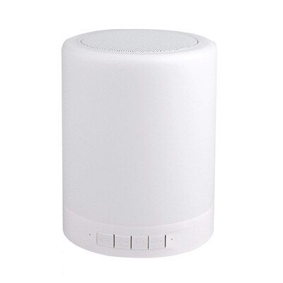 

Nightlight Bluetooth Speaker Portable Wireless Bedside Lamp