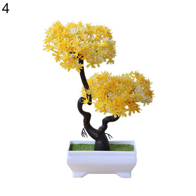 

Artificial Plant Tree Bonsai Fake Potted Ornament Home Hotel Garden Decor Gift