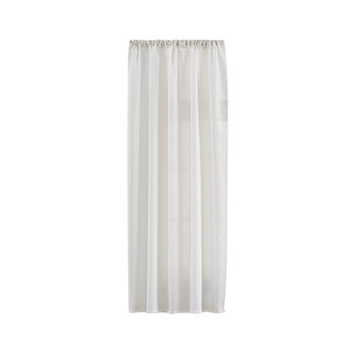 

Window Curtain Modern Striped Sheer Curtain Vertical Window Screening Window Rod Pocket Curtain Panel for Living Room Bedroom Dini