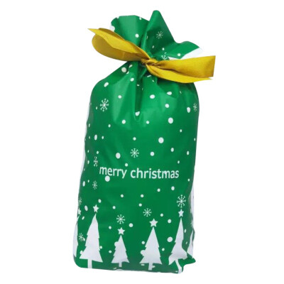 

50 PCS Christmas Candy Bags Pocket Sweet Candy Biscuit Christmas Gift Bag Santa Gift Bag Decorations