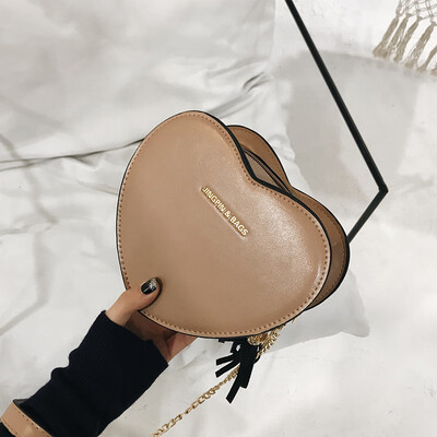 

Texture small bag female 2019 new autumn&winter womens bag retro love chain bag student wild Messenger shoulder bag