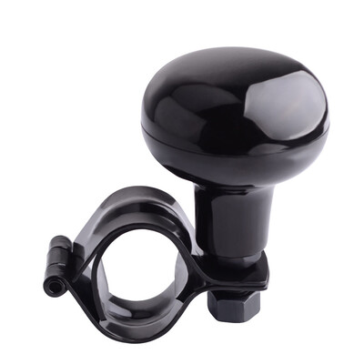 

Universal Car Steering Wheel Spinner Knob Ball Handle Power Booster Black Grip