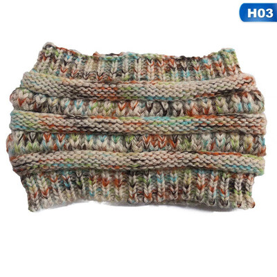 

Women Girl Knit fashion Crochet warm head hair band ski hat cap Beanie Bandana