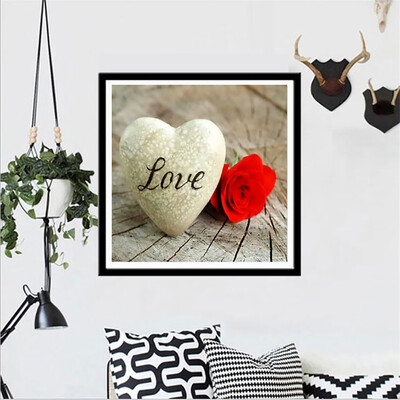 

Toponeto 5D Embroidery Paintings Rhinestone Pasted DIY Diamond Painting Cross Stitch