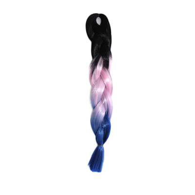 

〖Follure〗Individual Braid Wigs Big Braids Color Gradient Small Black Dirty Pigtail