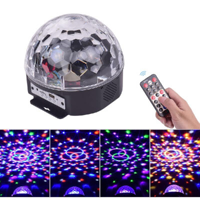 

Stage Light MP3 BT LED Magic Ball Light 9 colors with Remote Control for Disco Ball Party KTV Club DJ Stage