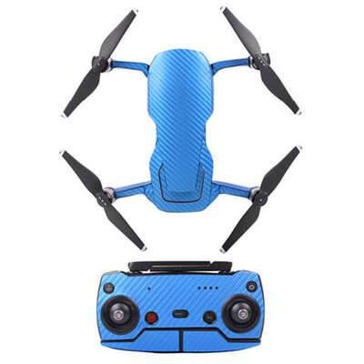 

Tailored Waterproof PVC Carbon Grain Graphic Stickers Full Set Skin for DJI MAVIC AIR