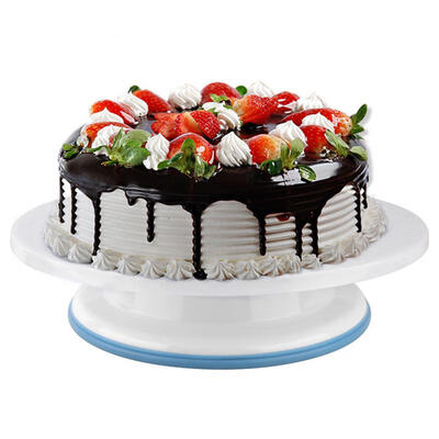 

Greensen 1Pc Round Cake Turntable Rotating Platform Stand DIY Kitchen Baking Cream Decorating Tool