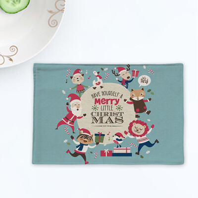 

Tailored Christmas Ddecorations Restaurant Hotel Creative Household Goods Table Mat