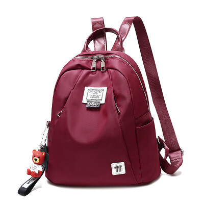 

Oxford cloth backpack female backpack fashion tide fashion wild bag ladies canvas travel bag