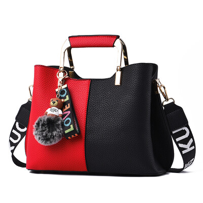 

On the new portable female Korean ladies simple Joker fashion shoulder bag slung a large bag of womens bags