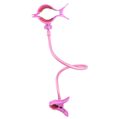 

Hands-free Adjustable Bottle Clip Holder on Baby Strollers Bed for Dad Mumy