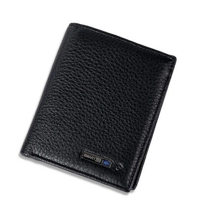 

Smart Wallet Men Genuine Leather Anti Lost Intelligent Bluetooth Safe Security Smart Tracking Anti-lost Purse