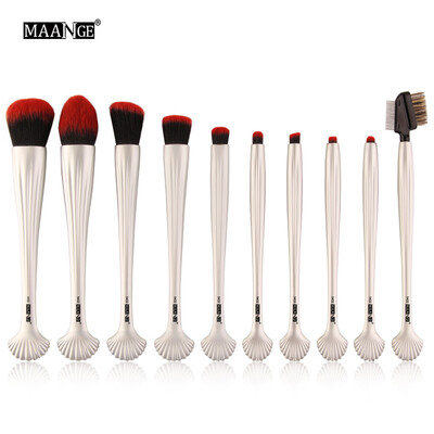 

Toponeto New 10pcs Cosmetic Makeup Brush Blusher Eye Shadow Brushes Set Kit